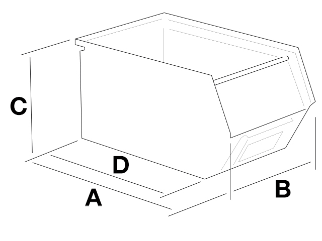 Cajas metálicas con abertura frontal Rapidbox